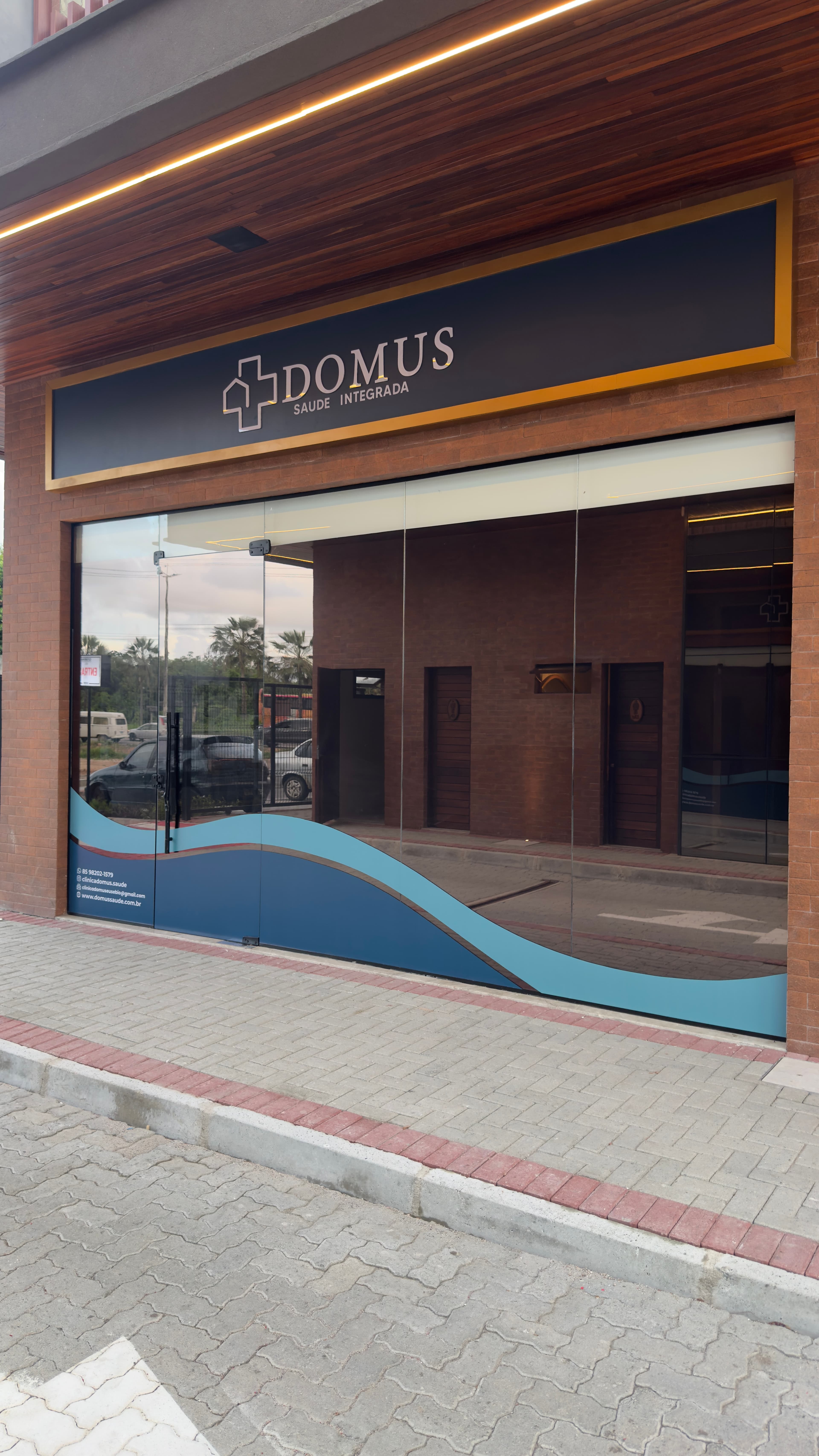 Fachada da Domus Saúde no Catarina Mall Eusébio